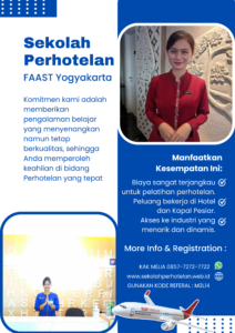 Sekolah Perhotelan FAAST Yogyakarta